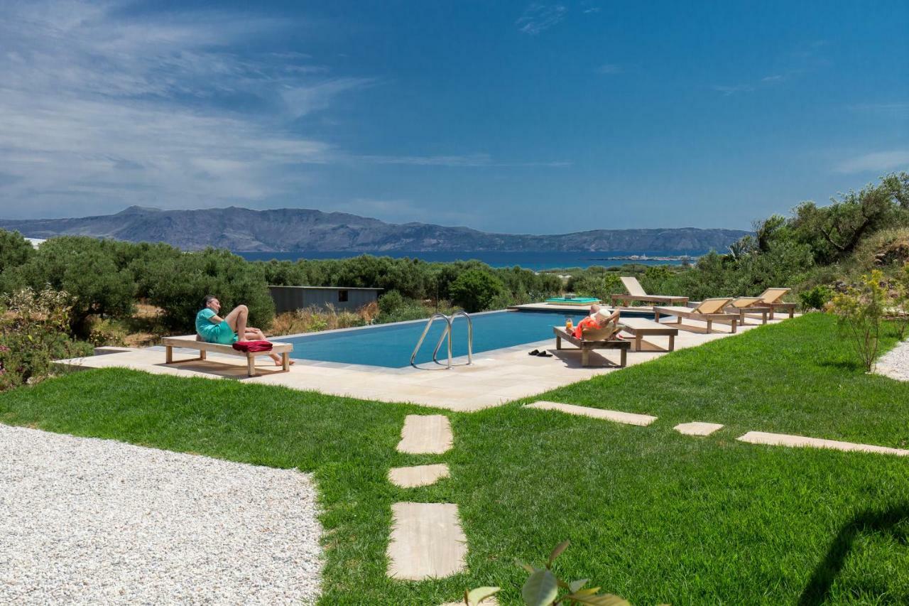 Agarathos Traditional Rooms - Pool - Kaliviani -On The Road To Balos Eksteriør billede